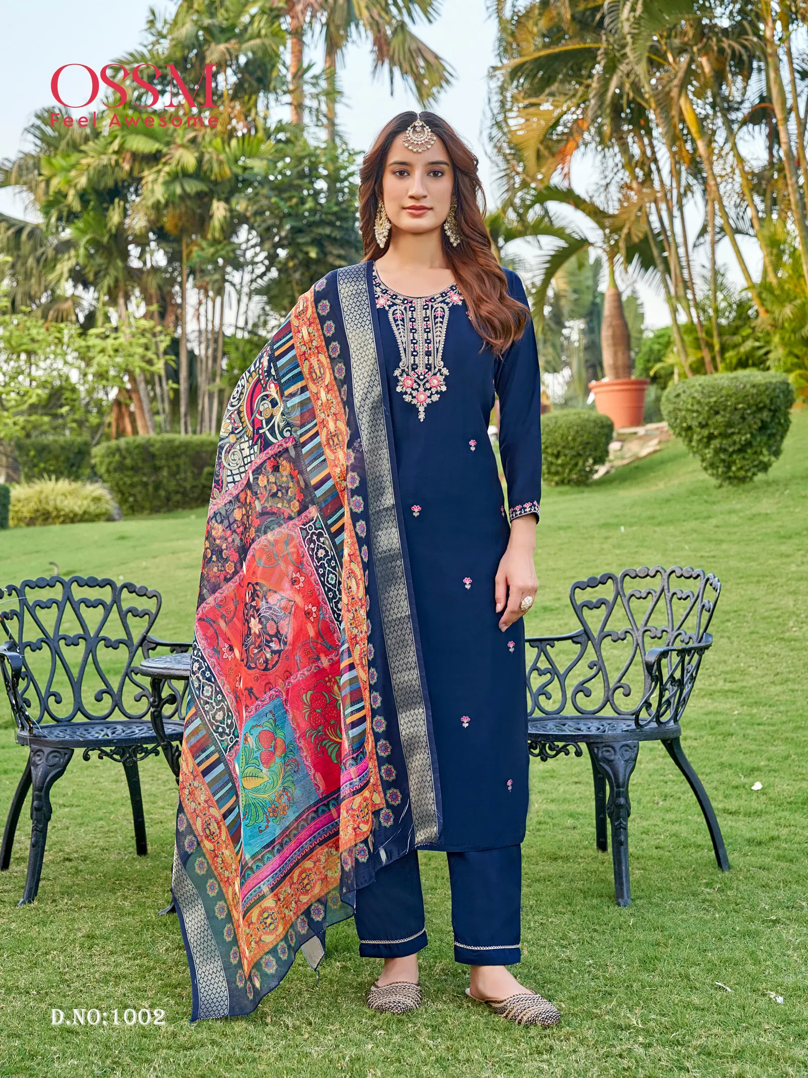 Rangat Vol 2 By Ossm Viscose Embroidery Kurti With Bottom Dupatta Online Wholesale